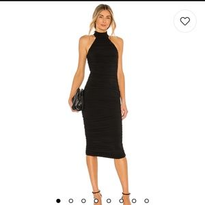 Nookie Rose MIDI Dress - Black